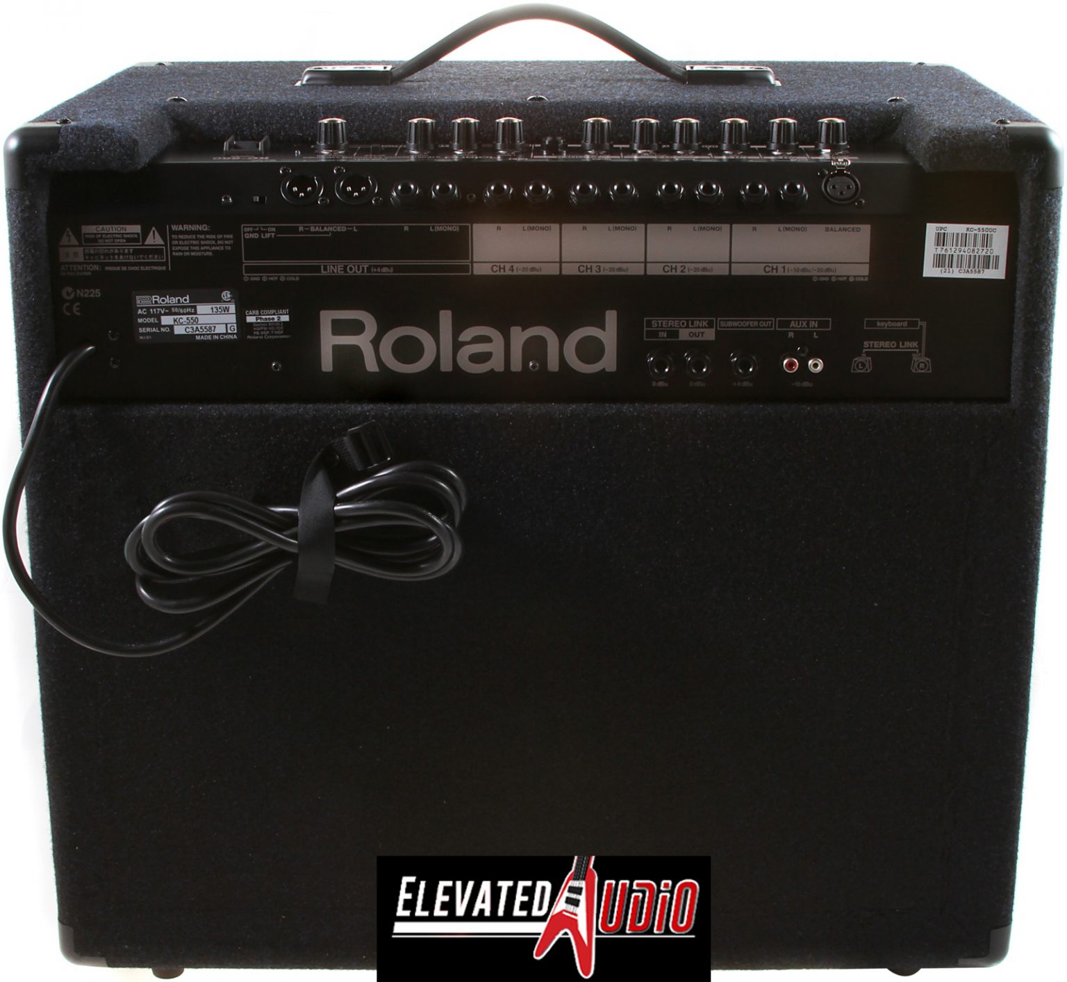 Roland KC-550 Keyboard Amplifier - Elevated Audio