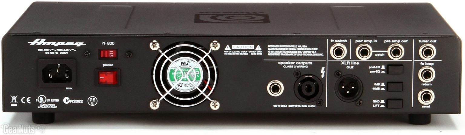 Ampeg Portaflex PF-500 Bass Amplifier Head - Elevated Audio