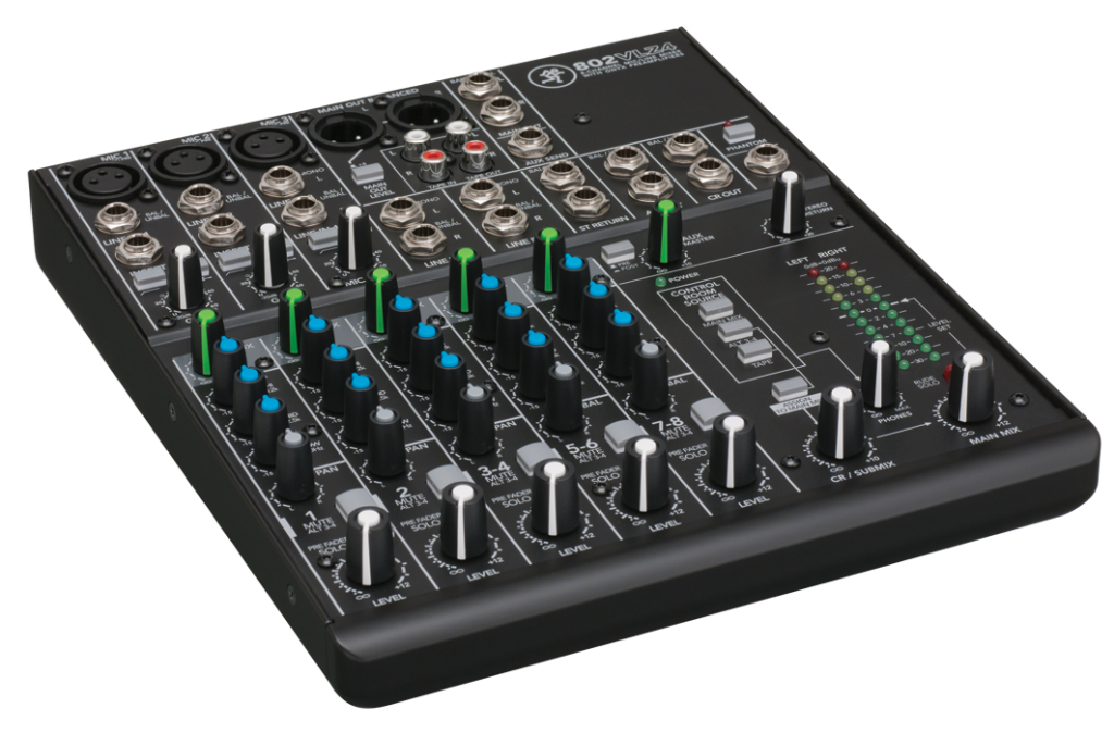Mackie 802VLZ4 8Channel Mixer Elevated Audio
