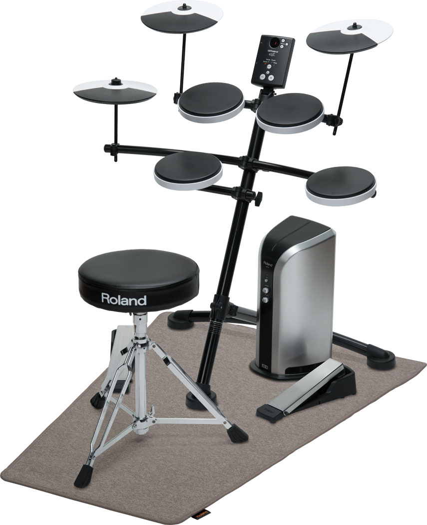 ROLAND TD-1K V-DRUMS PORTABLE ELECTRONIC DRUM SET COMES WITH DRUMTHRONE AND  DRUMSTICK I SEAMUSICIAN