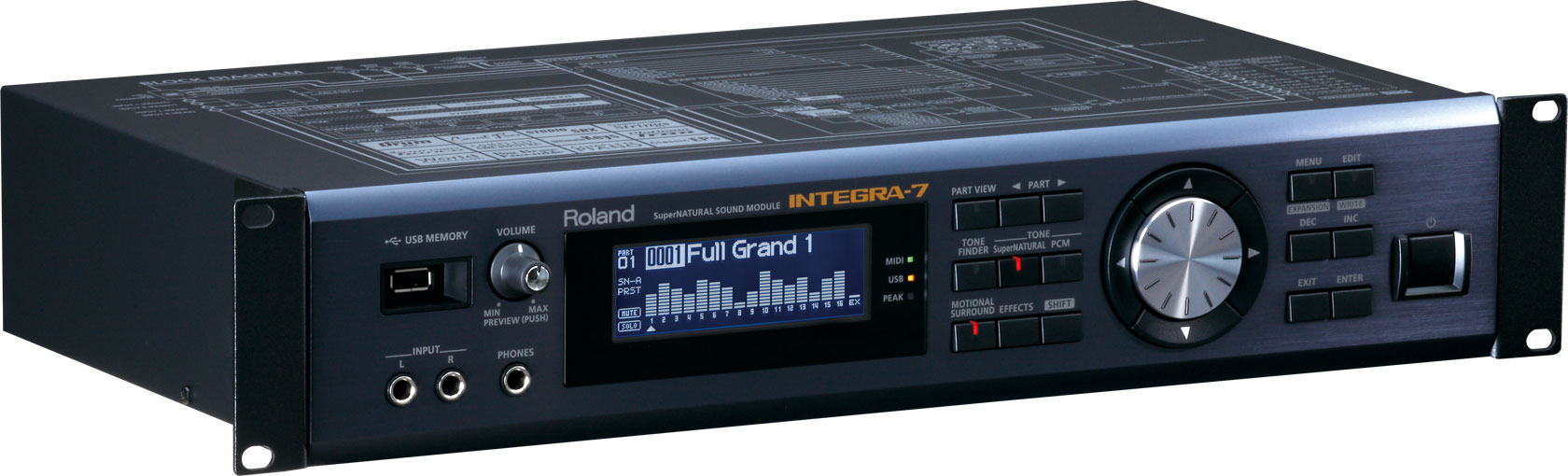 Roland INTEGRA-7 SuperNATURAL Sound Module - Elevated Audio